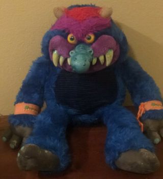 Vintage Rare My Pet Monster 1986 With Handcuffs Shackles Amtoy