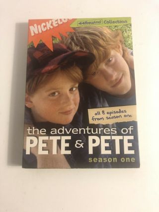 The Adventures Of Pete And Pete - Season One (dvd,  2005) Rare Oop