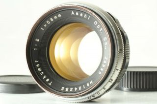 【rare Exc,  5】asahi Pentax Takumar 58mm F/2 For M42 Mf Lens From Japan 547