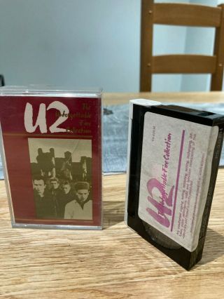 Ultra Rare - Video8 Tape/cass - Music Video - U2 - The Unforgettable Fire Coll