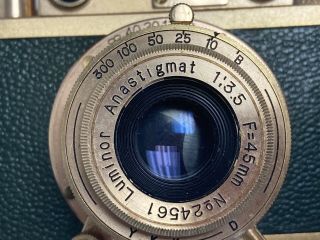 Rare Pax Golden View Rangefinder Camera 5