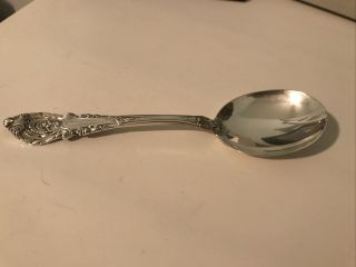 Wallace Sir Christopher Sterling Silver Soup Spoon 6”
