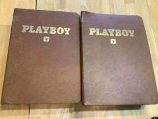 Vintage Playboy Magazines Full Year 1978 With Binders Centerfolds