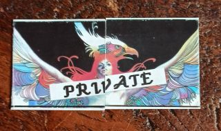 Rave Flyer,  1990,  Private At Zigis,  Rare Club Flyer,  Small Flyer