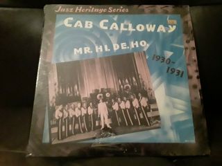 Cab Calloway - " Mr.  Hi - De - Ho " 1982 Vinyl Record Lp Ex Mca - 1344 Rare