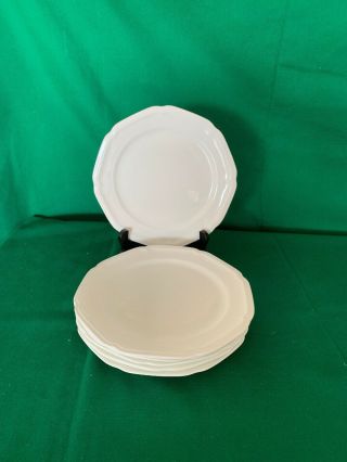 3 Mikasa Antique White Salad Plates - 8 1/2 " Shelf 3