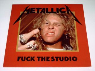 Metallica - Fuck The Studio - Lp White Vinyl Demos 1983 Rare Album S019