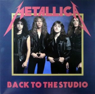 Metallica - Back To Studio - Lp White Vinyl Demos 1983 - 1984 Rare Album S017