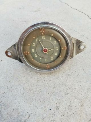 Antique Car Clock - Age Unknown