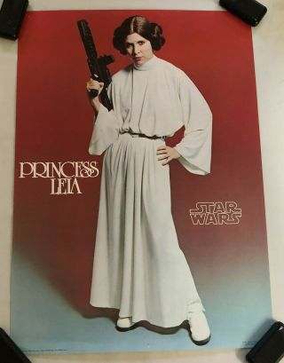 Star Wars Princess Leia Movie Vintage Poster 1977 20 X 28