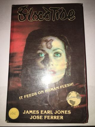 Blood Tide Rare Continental Video Big Box Horror Vhs 1984