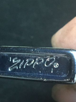 Vintage USS Whipple Zippo Lighter Rare Early 3
