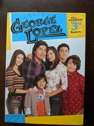 George Lopez Show Third Season 3 Three Dvd Out Of Print Rare,  Slipcover Oop