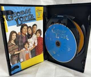 George Lopez Show Third Season 3 Three DVD Out of Print RARE,  Slipcover OOP 3