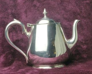 Antique C1915 J Lyons Co Regent Palace Hotel Ware Sheffield Plate Teapot - Rare