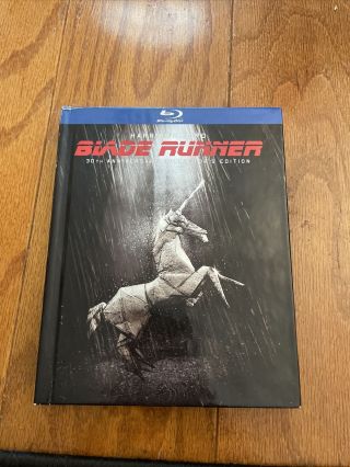 Blade Runner Blu Ray 3 Disc Set 30th Anniversary Edition Rare Oop Digibook Ford