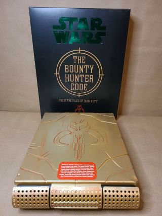 Star Wars Bounty Hunter Code Boba Fett Mandalorian Vault Ed.  Complete Rare
