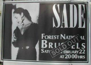 Sade - 70x100cm Rare Poster Rolled