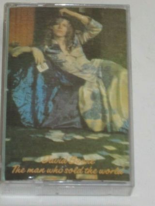 David Bowie - Man Who The World Cassette Rare Out Of Print Dress Cover Ryko