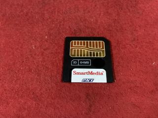 Olympus 64 Mb Meg Smart Media Sm Memory Card Sd Drive Usb Rare 64mb 4040