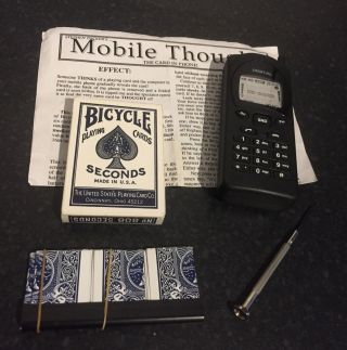 (u) Rare Vintage Card Magic Trick Mobile Thought By Stephen Tucker