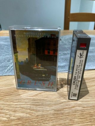 Ultra Rare - Video8 Tape/cassette - Music Video - Omd - Crush - The Movie