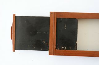 (2) Antique 3A PREMO Wood Photographic Film Plates / Holders (3 