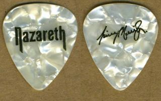 Nazareth Jimmy Murrison Guitar Pick Authentic Concert Memorabilia Rare Uk