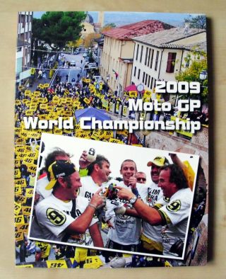 Rare Valentino Rossi 2009 Championship Book
