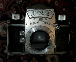 Frame Body Only Exa Jhagee Dresden Camera Photography Vintage Silver Rare