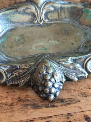 Vintage Victorian Calling Card Tray 3