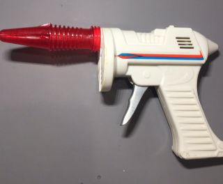 Rare Vintage 80s Space Ray Gun Friction Powered Sparking