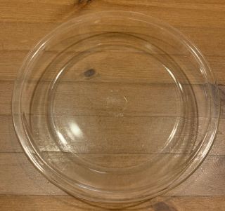 Vintage - Pyrex 8 Inch Pie Plate 208 Clear - Rare Stamp On Bottom Tm Reg Hd