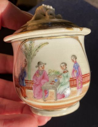 A Very Rare 18th Century Qianlong Period Chinese Cup And Cover