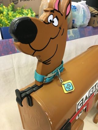 Rare Scooby Doo Cartoon Network Promotional Full Sized Mailbox