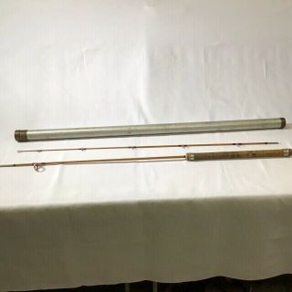 H L Leonard Vintage Bamboo Spinning Rod 6 