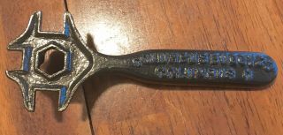 Awesome Vintage Antique Columbus Buggy Co Wrench Tool Wagon No 2812
