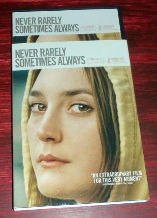 Never Rarely Sometimes Always Dvd - With Slipcover