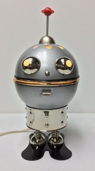 Rare Vintage Satco Robot Lamp 1960’s 1970’s Alien Monster