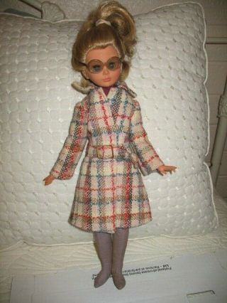 Vintage 1965 Italia Cremona Corinne Doll 15 " Mod Boho,  Blonde