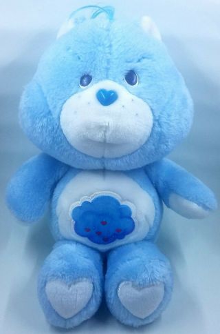 Vintage 1983 Kenner Care Bears - Grumpy Bear Rain Cloud Blue - Stuffed