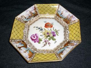 A Rare 18th Century Porceain Plate Meissen Kpm English ? Quality C1740 - 60