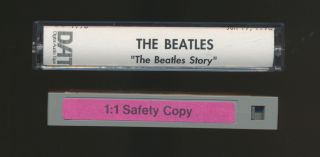 Beatles ULTRA RARE 1996 U.  S.  ' THE BEATLES STORY ' DIGITAL AUDIO TAPE INDUSTRY 3