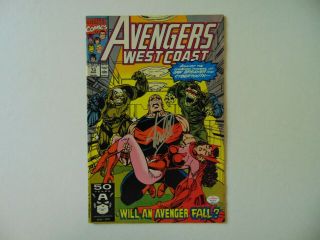 Rare " Avengers " Stan Lee Hand Signed Color Comic Book Paas