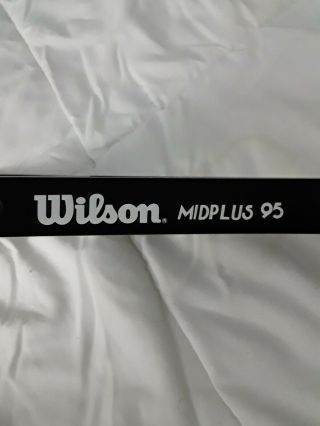 A Rare Wilson 6.  0 Pro Staff 95 in Very (4 1/4 (L2) Grip) 6