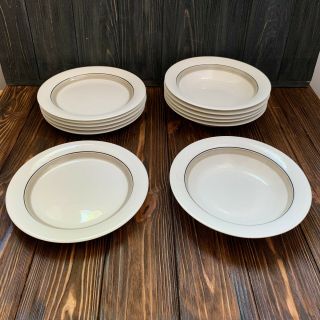 Rare Arabia Finland Seita Arctica Vintage Ceramics Dinner Plate Soup Bowl