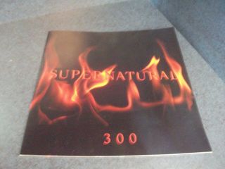 Supernatural - Tv Series - - Crew Invite To The 300th Episode Party - Rare