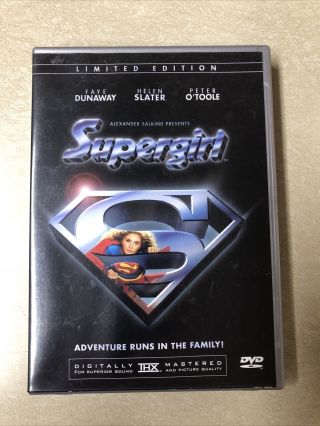 Supergirl (dvd,  2000,  2 - Disc Set - Numbered Limited Edition) Anchor Bay Rare