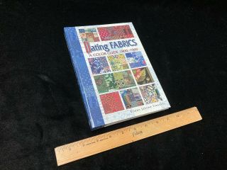 Dating Fabrics - A Color Guide - 1800 - 1960 Book Of Antique Fabric Identification