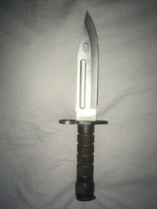 Rare Authentic Phrobis III M9 Bayonet with Factory Scabbard 2